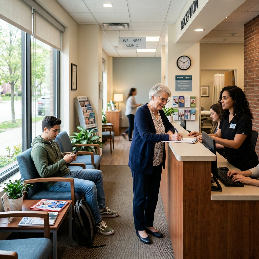 Remove background medical office sign